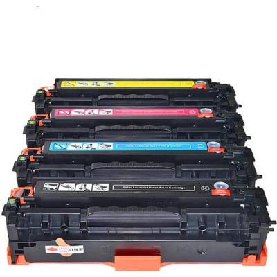 hementoner  CC530A- CC531A- CC532A- CC533A Takım Muadil Toner
