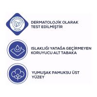 Yatak Koruyucu Örtü 60 x 90 cm 120'li